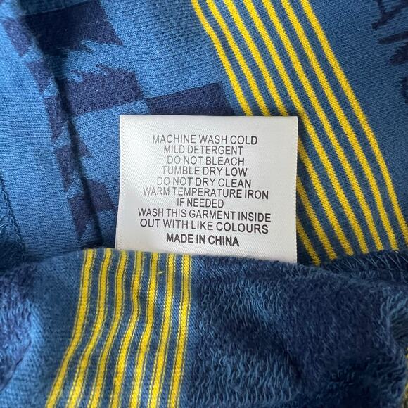 The Hundreds Men's Blue/Yellow Short Sleeve 100% Cotton T-Shirt Size Small NEW - Picture 5 of 10